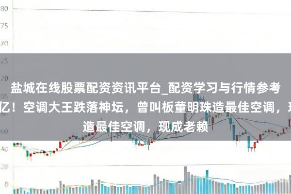 盐城在线股票配资资讯平台_配资学习与行情参考 巨亏14亿！空调大王跌落神坛，曾叫板董明珠造最佳空调，现成老赖